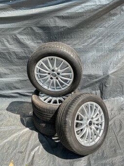 Celá ALU kola ALFA s pneu GOODYEAR