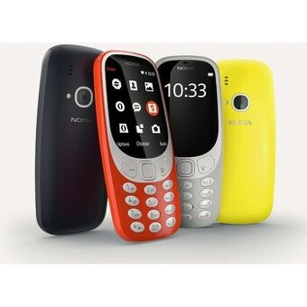 Nokia 3310 Dual SIM CZ, FM rádio, bluetooth, komplet +výbava