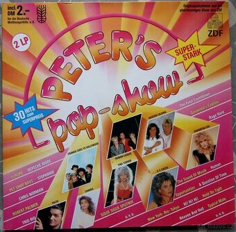 LP deska - disco výběr - Peter´s pop-show (2LP)