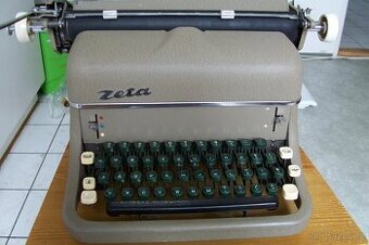Daruji za odvoz psací stroj ZETA.