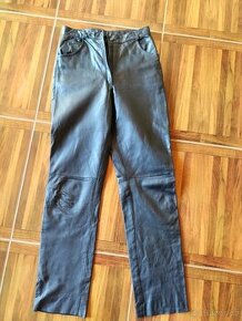 Dámské kožené kalhoty