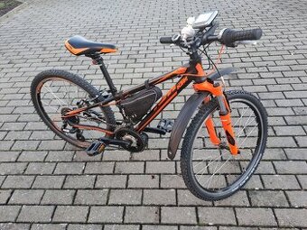 Dětské elektrokolo KTM 7-11 let, 24 kola