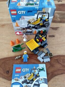 LEGO 60284 City Náklaďák silničářů