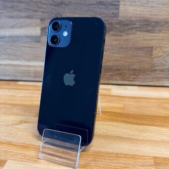 IPhone 12 mini 128GB, 100% baterie, černý (rok záruka)