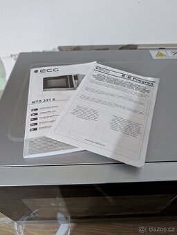 Prodám volně stojící mikrovlnnou troubu ECG MTD 231 S v