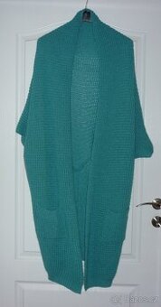 Dámský dlouhý kardigan Moda Italia - 1