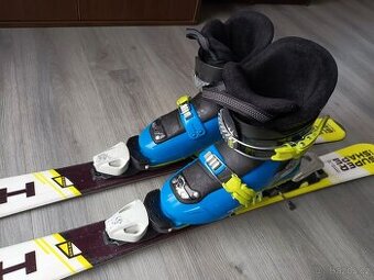 Dětské lyže Head 117 cm + boty Technica 22,5 cm