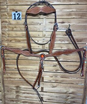 Westernový set 12) hnědý Basket