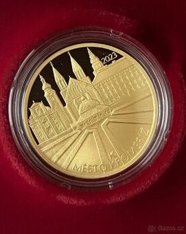 Zlato/ zlatá mince ČNB Kroměříž proof