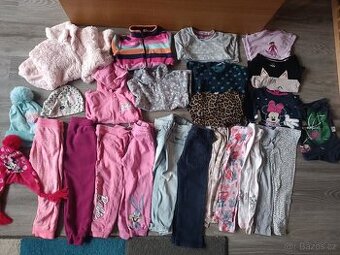 Velký balík oblečení velikost 3-4 roky