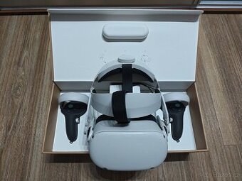 Meta Oculus Quest 2 (64GB)+ lepší STRAP + pouzdro – TOP STAV