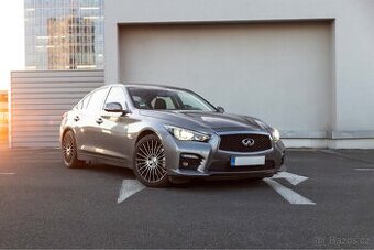 Infiniti Q50 S 3.5 V6, 225kw, 360°, BOSE, 2 sady kol - SLEVA