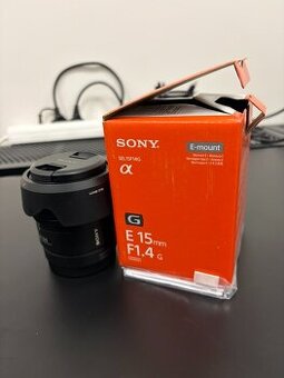 Sony E 15 mm F1.4 G