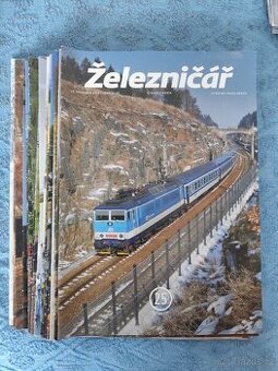 Železničář - častečný ročník 2019, kompletní 2021-2025