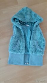 Dětská vesta s kapuci