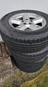 Alu kola Dodge Nitro – kompletní sada, připraveno na auto