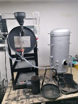 Kamna na olej - souprava