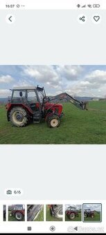 Zetor 5211 s doklady a SPZ.