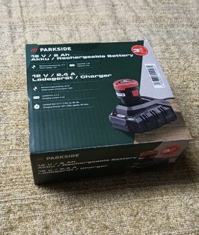 Nabíječka Parkside 12V 2,4Ah