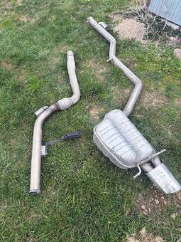 Originální zadní tlumič výfuku Mercedes C-Class (W204)