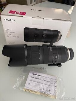 Prodáno Tamron SP 70–200 mm f/2.8 Di VC USD G2 (Nikon F)