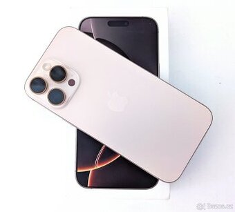 Apple iPhone 16 PRO MAX 256GB Desert jako NOVÝ