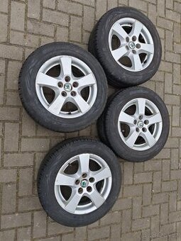 Škoda Fabia I-litá kola 185/60 r14, 5x100