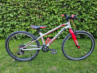 Superlehké 24" horské hliníkové kolo ROCK MACHINE od 120 cm