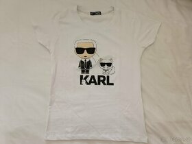 Dámské triko vel. L Karl Lagerfeld