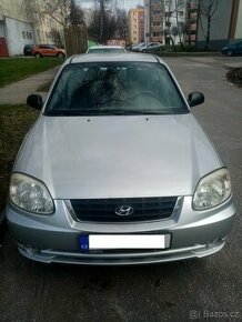 Hyundai Accent LC, málo najeto, dálniční známka do 12/2024