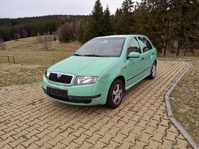 Škoda Fabia pistáciová 1,4 55kW AUTOMAT
