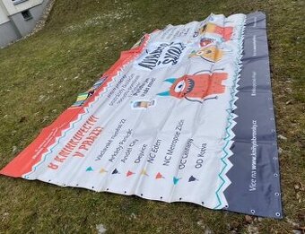 Zakrývací pevná plachta 10x4m