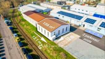 Pronájem skladovací hala, 156 m2 - ul. I. P. Pavlova, Znojmo
