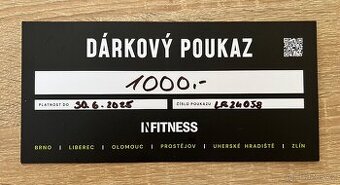 1000kc poukaz Infitness