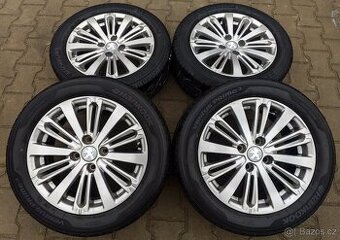 Alu kola originál Peugeot 208 4x108 R16 KRÁSNA SADA