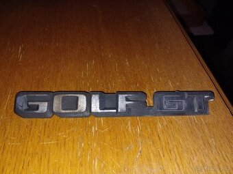 Prodam napis golf GT