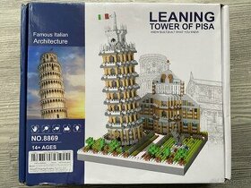 NOVÉ Stavebnice typu Lego - Šikmá věž - 1994 kostek