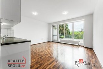 Pronájem, byty/1+kk, 56 m2, Fantova 676/21, Obřany, 61400 Br