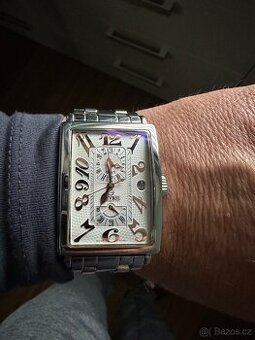 Prodám hodinky “Gevril GMT, Power reserve” - 1
