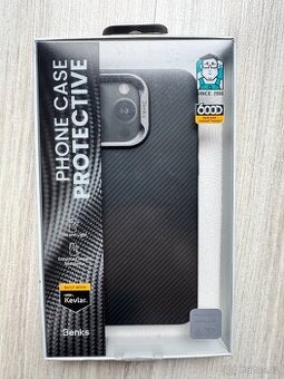 Kevlarový kryt Benks iPhone 15 Pro Max - nový - 1