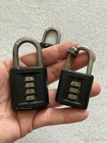 Visaci zamek kodovy + 4 mini zamky