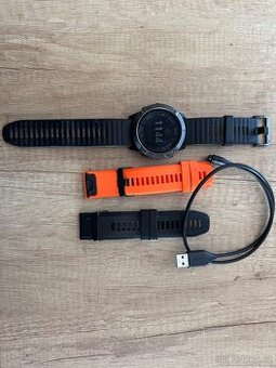Garmin Fenix 6X Pro Solar Titanium Gray DLC/Black Band