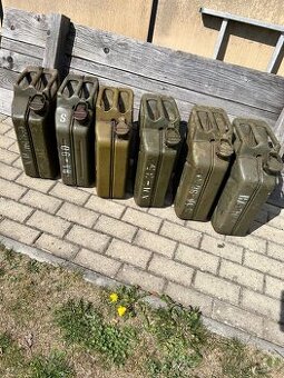 Kanystry vojenské 20L