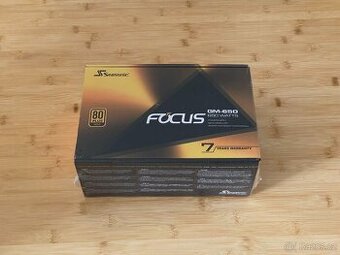 NEROZBALENÝ - PC zdroj : Seasonic Focus 650 Gold