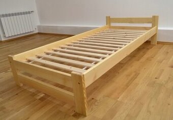 Nová postel 80x200 borovice masiv + rošt