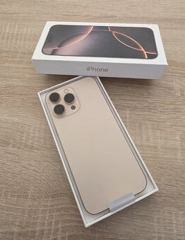 IPHONE 16 PRO MAX / 256 GB.DESERT TITANIUM.ZÁRUKA APPLE