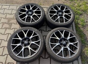4x al kola 5x105 18 + pneu letní 225/40 R18