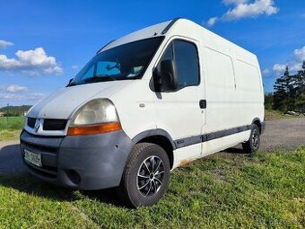 Renault Master 2.5Dci, 74Kw, spaní, topení, - vadná převodov