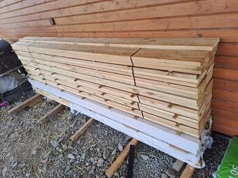 Terasová prkna sibiřský modřín, jemné rýhování 27x143mm
