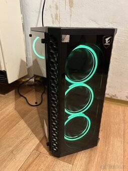 Herní PC-i5 7600K 3,80Ghz/RAM 16GB DDR4/RX 570 8GB/SSD 256GB